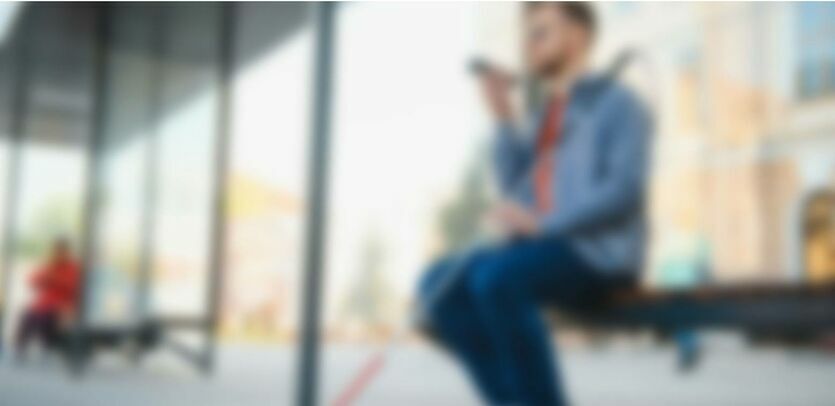 Image floue pour montrer aux personnes voyantes à quoi cela peut ressembler