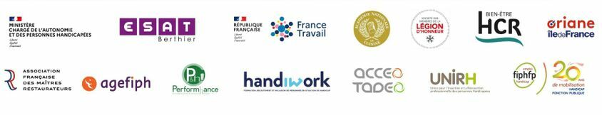 les logos des partenaires