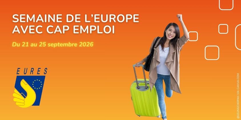 Femme partant à l'étranger avec sa valise
