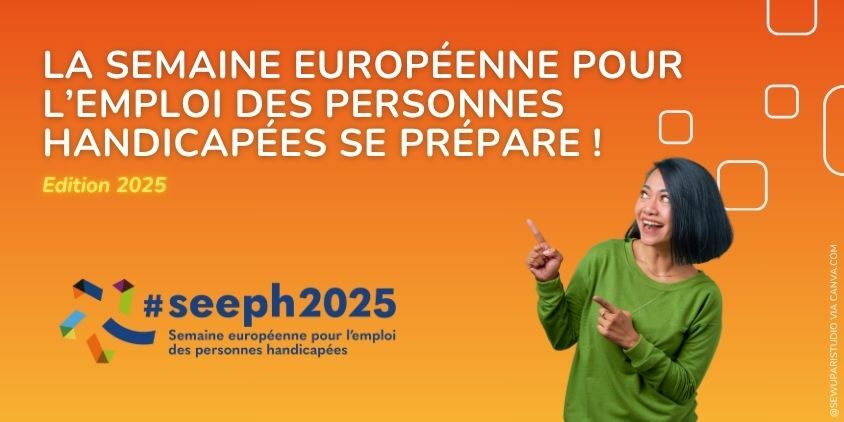 La 29ème Semaine européenne pour l’emploi des personnes handicapées (SEEPH) se déroulera du lundi 17 au dimanche 23 novembre 2025.