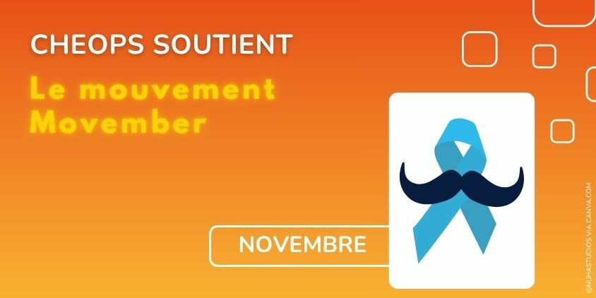 Cap emploi soutien le mouvement Movember