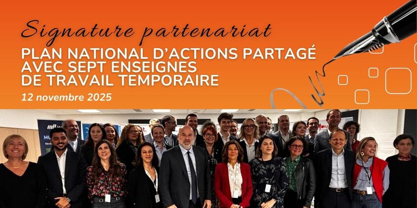 Photo partenaires qui signent le 12 novembre 2025