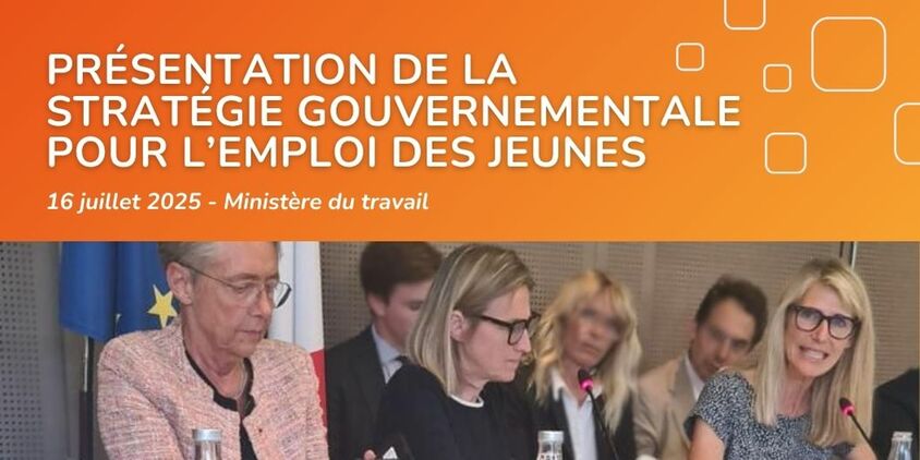 Photo de Mesdames Élisabeth Borne, Astrid Panosyan-Bouvet, et Marie Barsacq, au Ministère du Travail lors de la réunion du 16 juillet 2025