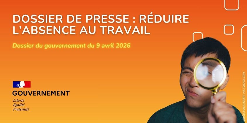 Dossier de presse du gouvernement du 9 avril 2026