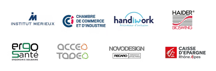 Mérieux Handiwork Caisse Epargne Rhone Alpes Bioswing Ergosanté Acceo Taddeo Novodesign CCI
