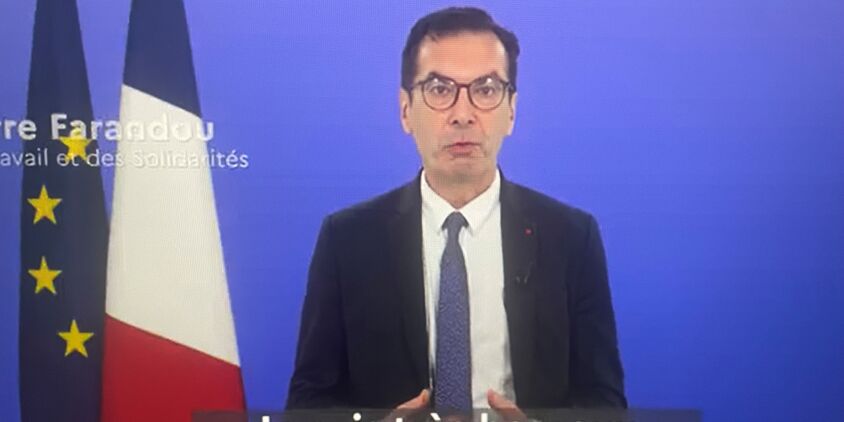 Monsieur FARANDOU, Ministre du travail